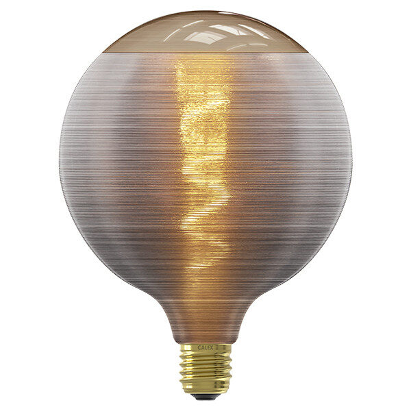 Calex Silk Series LED Lamp - G125 - Grijs - E27 - 4W - Dimbaar