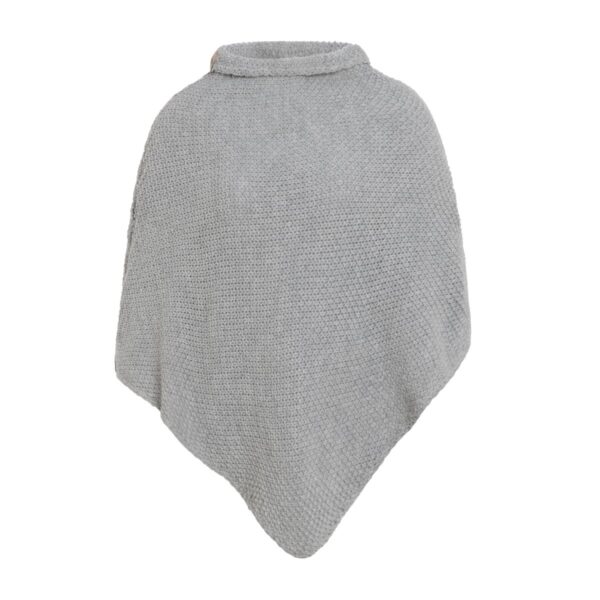 Coco Gebreide Poncho iced clay