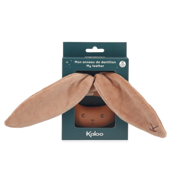 Kaloo Lapinoo – Bijtring Konijn Terracotta - Afbeelding 3
