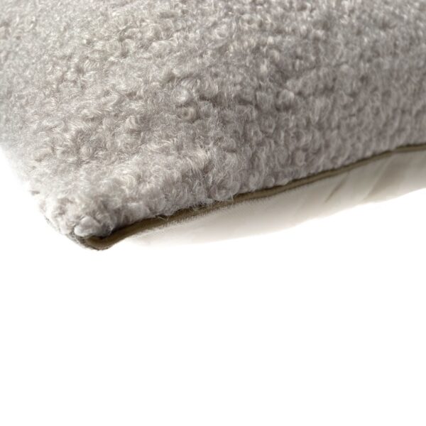 Kussen Boucle Gebroken Wit  50 x 30 cm - Afbeelding 3