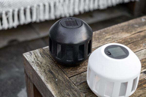 JENS LIVING SOLAR LANTAARN XAVI WIT - Afbeelding 2