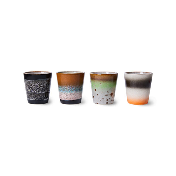 70s ceramics: ristretto mugs - Afbeelding 3