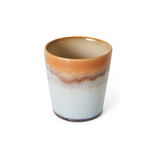 70s ceramics: coffee mug ash - Afbeelding 2
