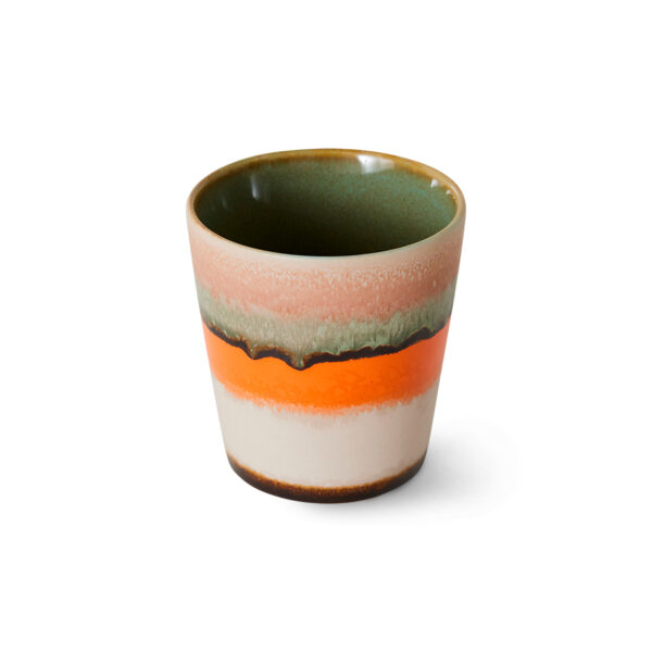 70s ceramics: coffee mug burst - Afbeelding 2