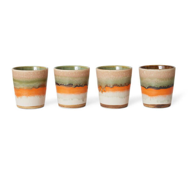 70s ceramics: coffee mug burst - Afbeelding 3