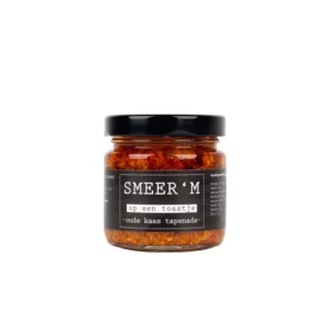 Smeer 'm op een toastje - oude kaas tapenade