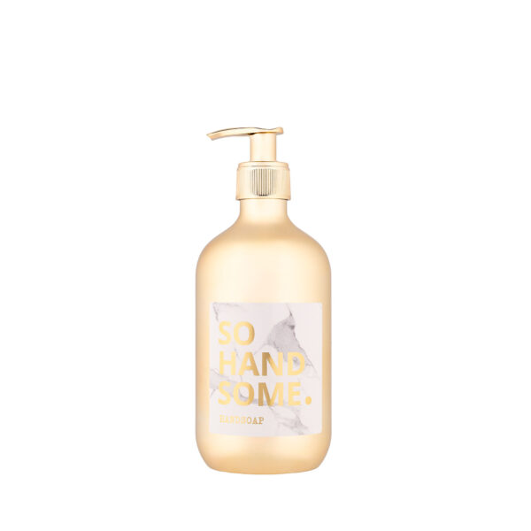 Bottle Language So handsome - Gouden zeeppompje - 500ml
