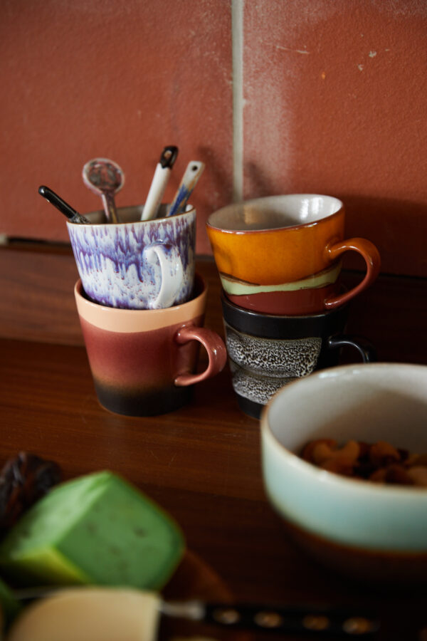 70s ceramics: Americano mug, rise | HK living - Afbeelding 2