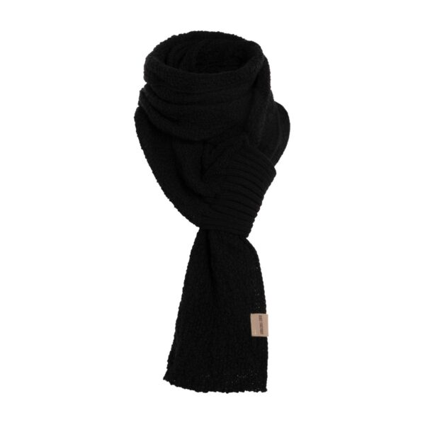 Haze Sjaal Zwart | Knit Factory