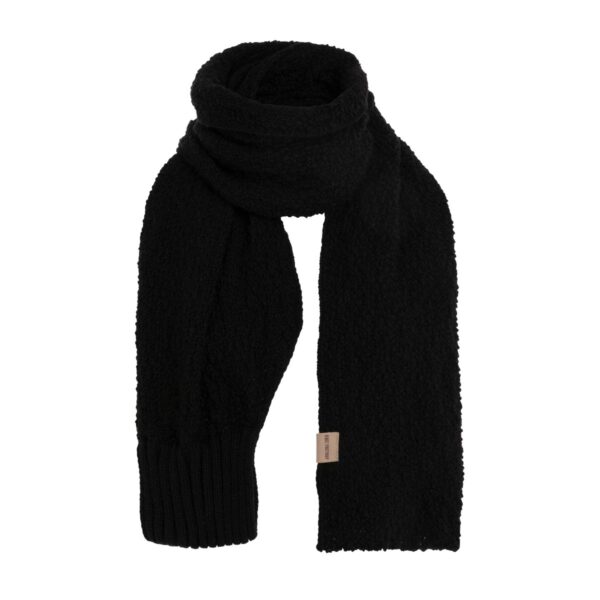 Haze Sjaal Zwart | Knit Factory - Afbeelding 5