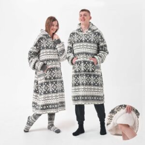 SVEN - Oversized Hoodie  - 70x110 cm - Charcoal Gray