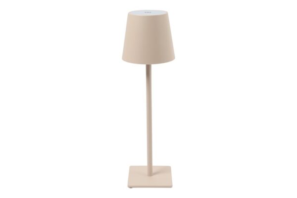 Tafellamp Touch crème- L11 B11 H35,5CM