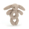 Bashful Bunny Beige Ring Rattle | Jelly cat