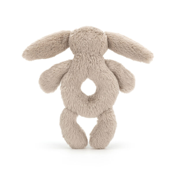 Bashful Bunny Beige Ring Rattle | Jelly cat - Afbeelding 2