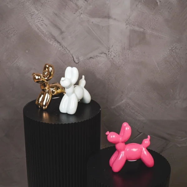 Money bank balloon dog - Gold - Afbeelding 3