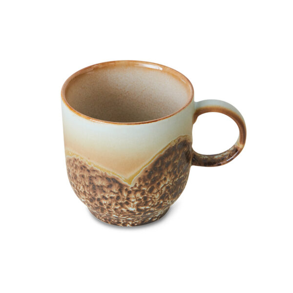 70s Ceramics: Cafe mug shell | HK Living - Afbeelding 2