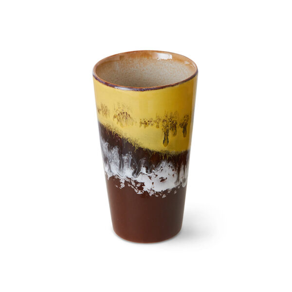 70s ceramics: Latte mug creek | HK Living - Afbeelding 2