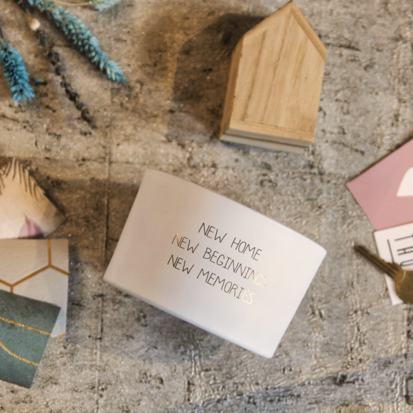 New Home New Beginnings New Memories - geurkaars | My Flame Lifestyle - Afbeelding 2