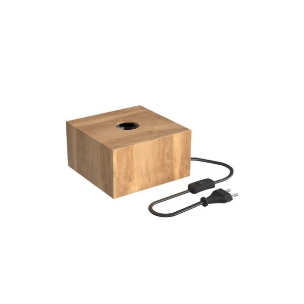 Tafellamp Square Calex - E27 - Wood
