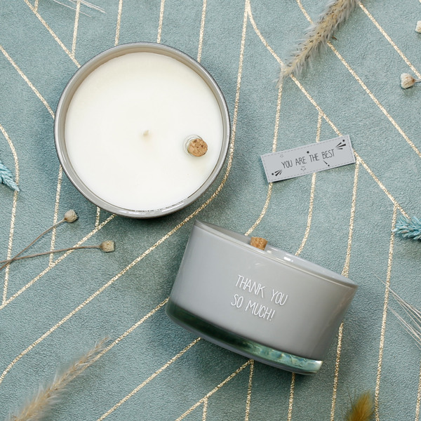 Thank You So Much - Geurkaars met flessenpost | My Flame Lifestyle - Afbeelding 2