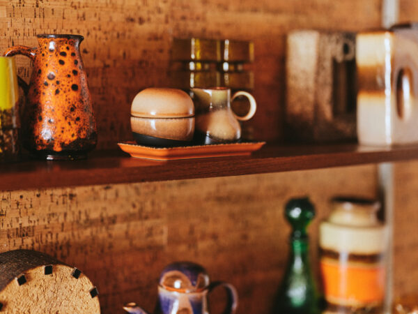 70s ceramics: sugar pot 8 AM | HK Living - Afbeelding 3