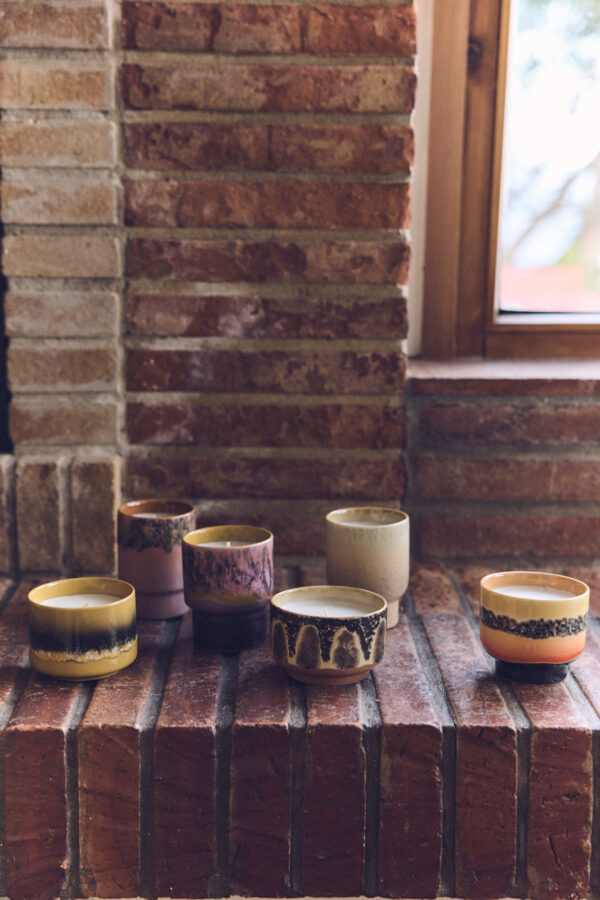 70s ceramics: scented candle cape town - Afbeelding 4