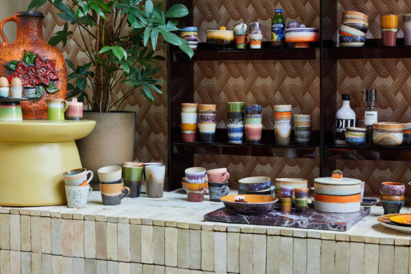 70s ceramics: cappuccino mug burst | HK Living - Afbeelding 3