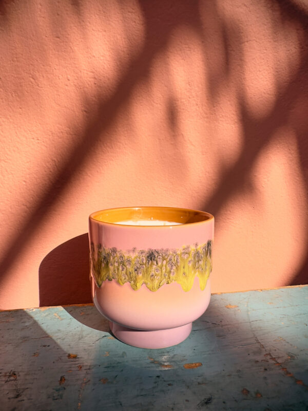 70s ceramics: scented candle Miami | HK Living - Afbeelding 2