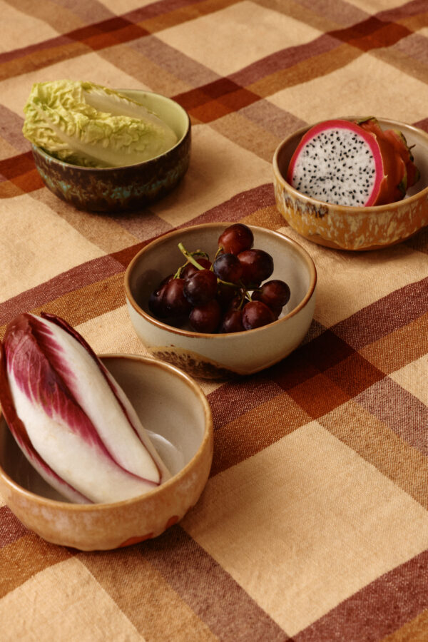 70s ceramics: tapas bowls drift, set of 4 | HK Living - Afbeelding 4
