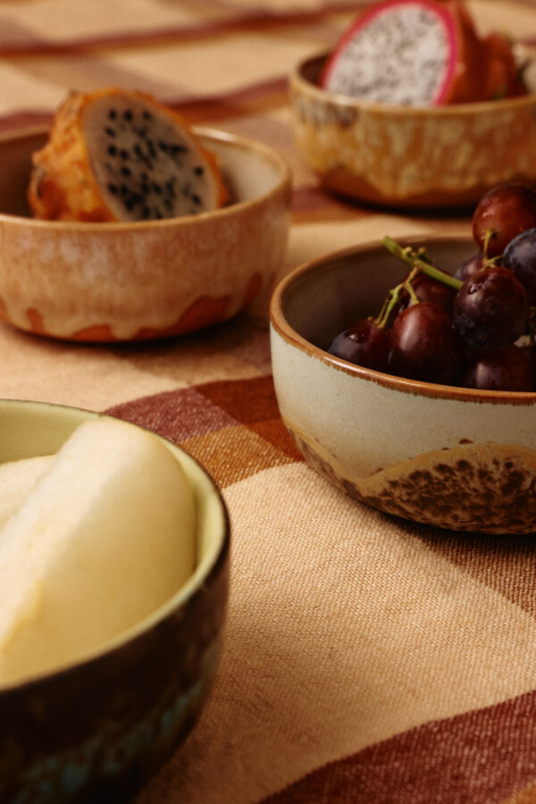 70s ceramics: tapas bowls drift, set of 4 | HK Living - Afbeelding 3