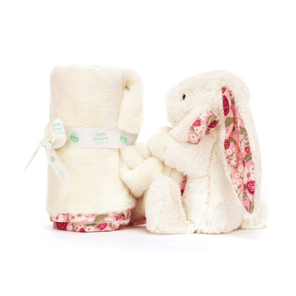 Blossom Cream Bunny 'Berry' Soother | Jellycat - Afbeelding 2