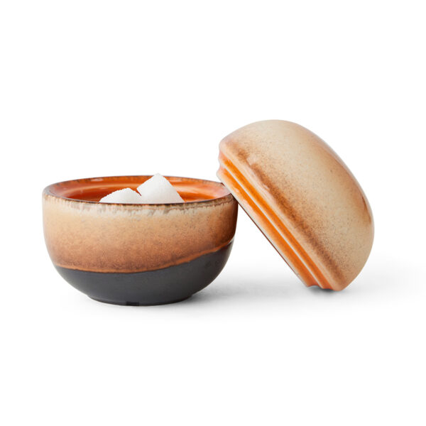 70s ceramics: sugar pot 8 AM | HK Living - Afbeelding 2