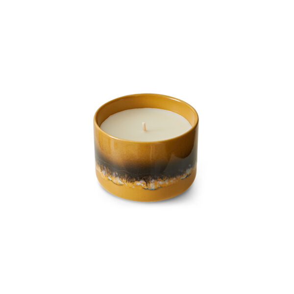 70s ceramics: small scented candle Valencia | HK Living - Afbeelding 2