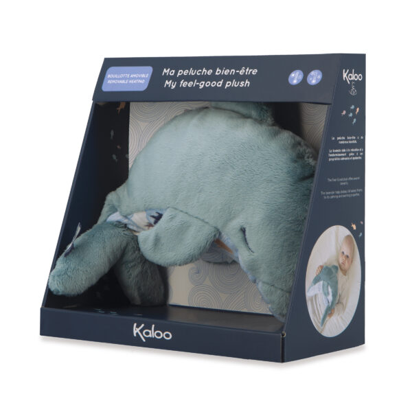 Kaloo Petit Calme – Warmteknuffel Dolfijn - Afbeelding 4