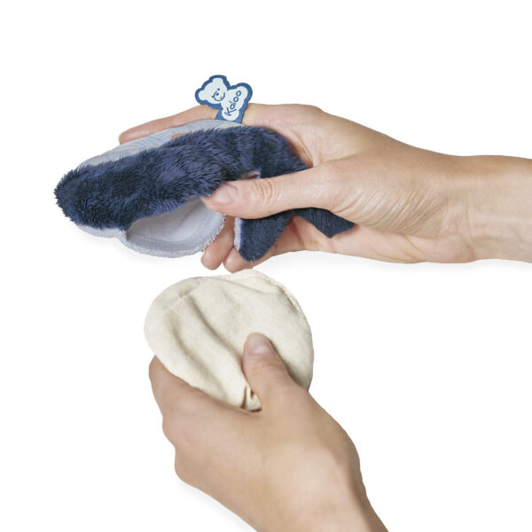Kaloo Petit Calme – Verkoelende knuffel Walvis - Afbeelding 2