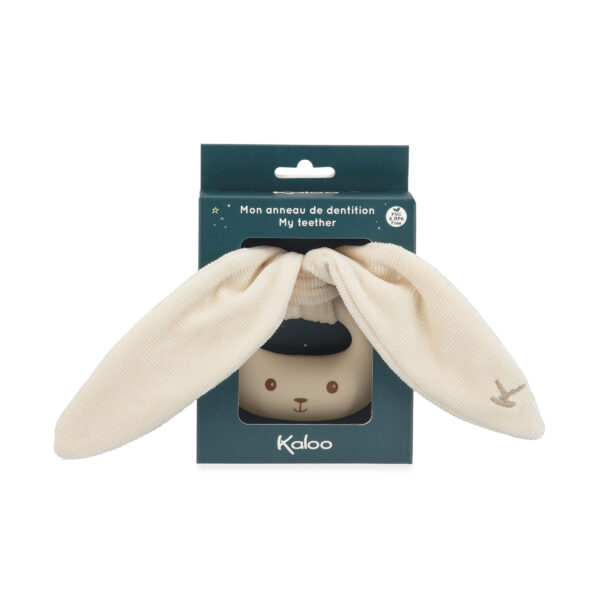 Kaloo Lapinoo – Bijtring Konijn Creme - Afbeelding 2