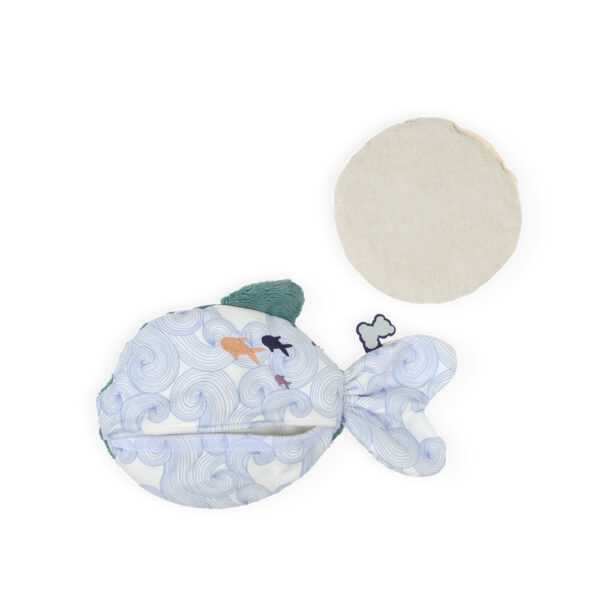 Kaloo Petit Calme – Warmteknuffel Vis - Afbeelding 2