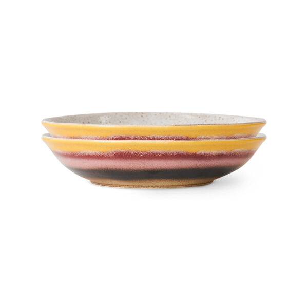Curry Bowls Hibiscus (set of 2) | HK Living