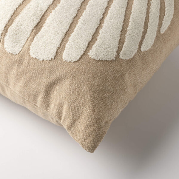 Merlijn Irish Cream, Beige - Kussen 45 x 45 - Afbeelding 3