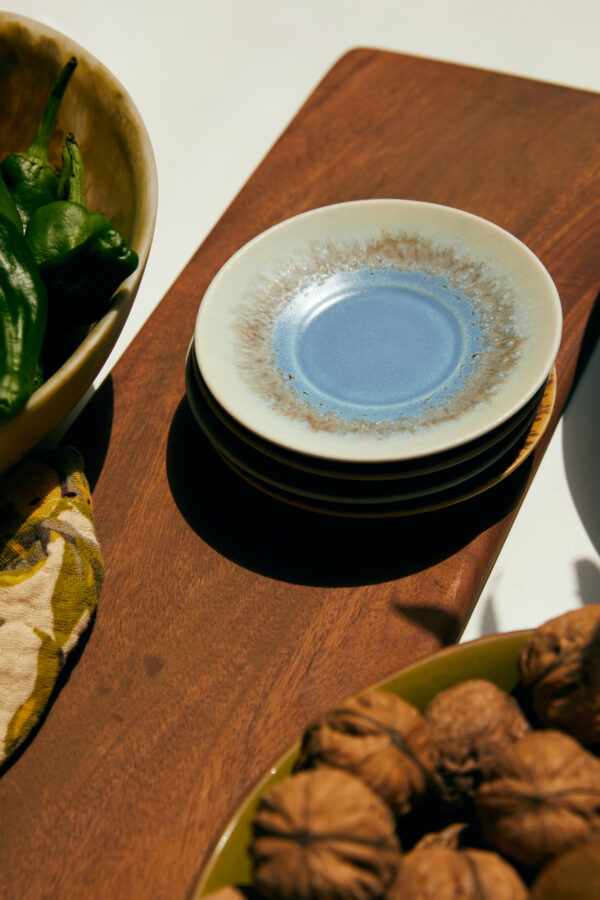 70s ceramics: saucers ocean, set of 4 | HK Living - Afbeelding 3
