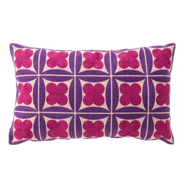 CLOVER Deep Lavender - kussen 30x50 cm