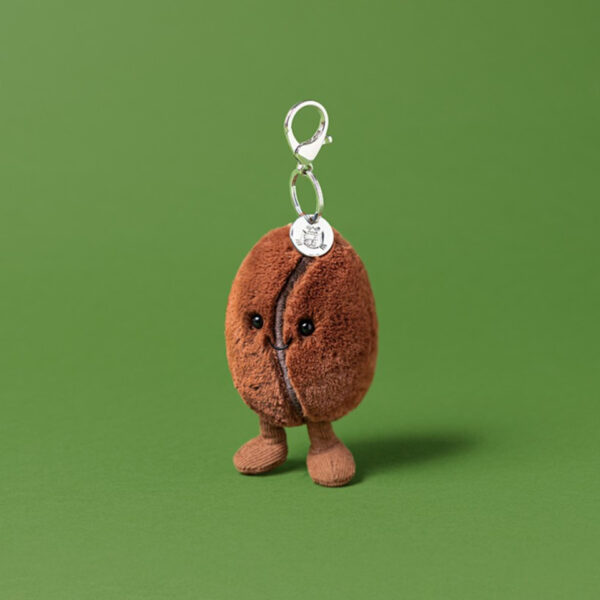 Amuseables Coffee Bean Bag Charm | Jellycat - Afbeelding 4
