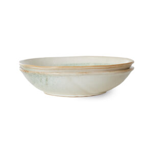 70s ceramics: curry bowls mist, set of 2 | HK Living