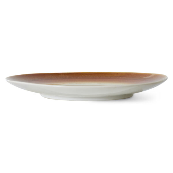 70s ceramics: dinner plates supernova, set of 2 | HK Living - Afbeelding 2