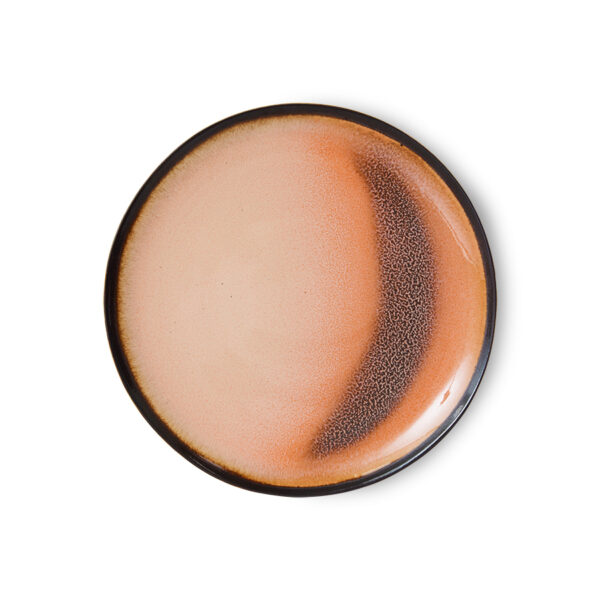 70s ceramics: dessert plates horizon, set of 2 | HK Living - Afbeelding 3