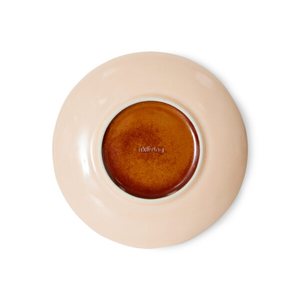 70s ceramics: dessert plates horizon, set of 2 | HK Living - Afbeelding 4