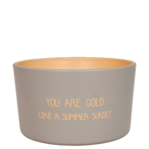 Buitenkaars - YOU ARE GOLD LIKE A SUMMER SUNSET Bella Citronella