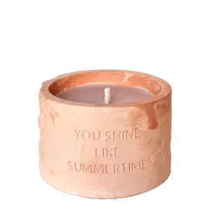 Buitenkaaars  YOU SHINE LIKE SUMMERTIME - Bella Citronella | My Flame Lifestyle