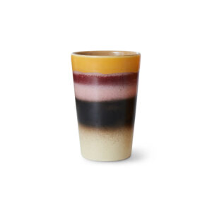 70s ceramics: tea mug sunset | HK Living