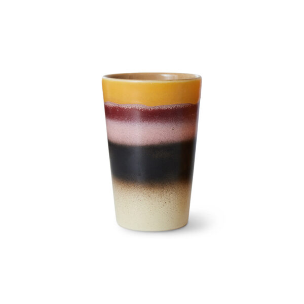 70s ceramics: tea mug sunset | HK Living